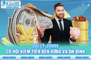 Đại Lý JUN88 - Cơ Hội Kiếm Tiền Bền Vững Và Ổn Định